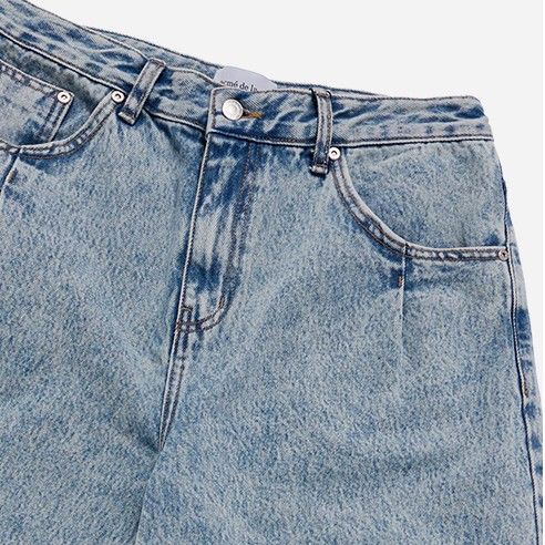 ADLV - Quần Short Point Logo Pocket Xanh da trời