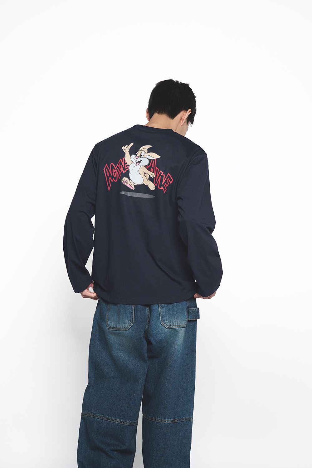 ADLV - Quần Denim Waist String Carpenter Xanh Dương