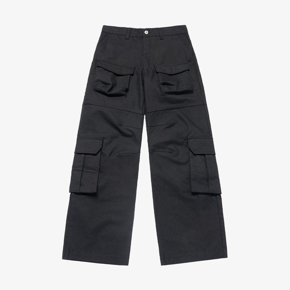 ADLV - Quần Cargo Front Pocket Đen