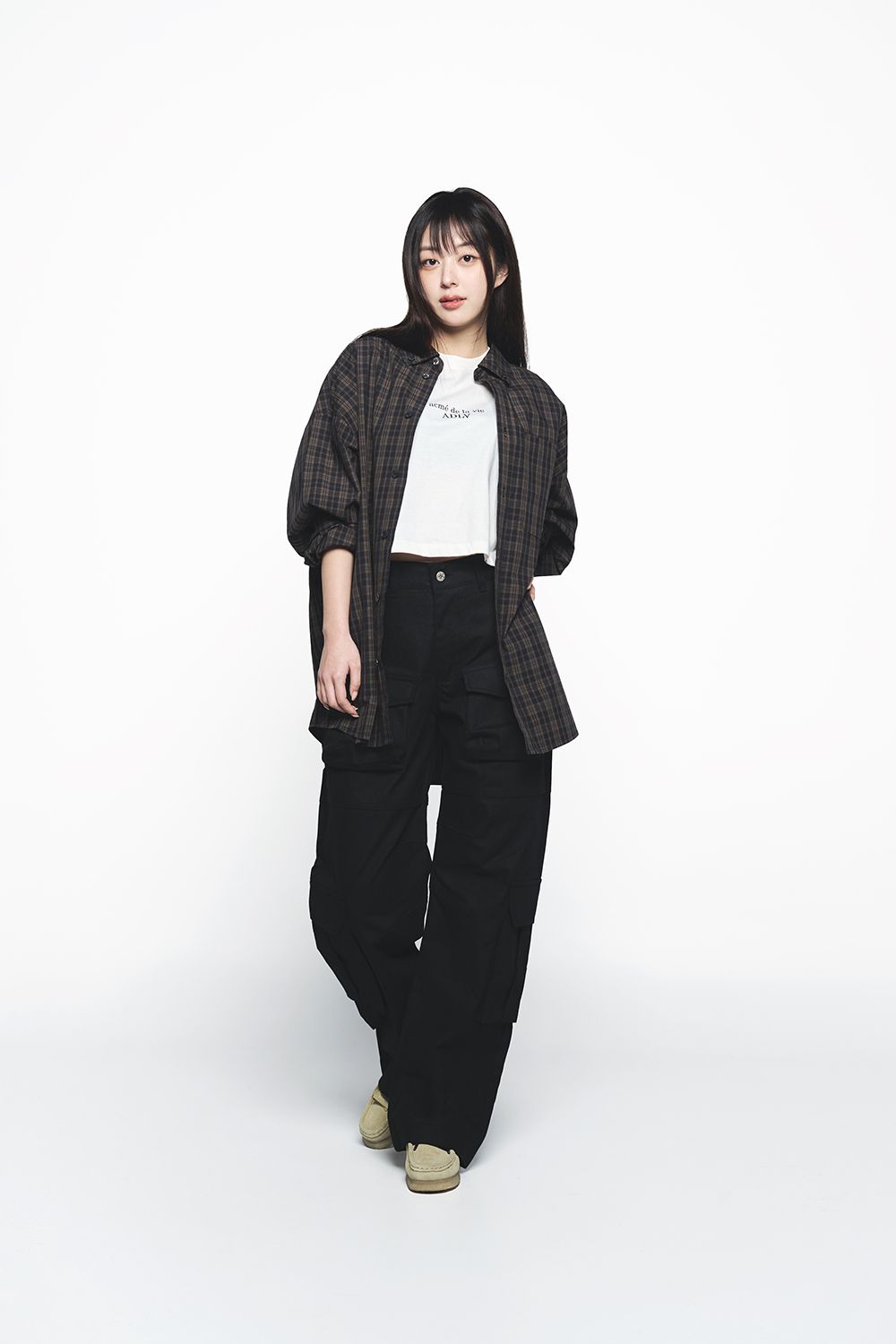 ADLV - Quần Cargo Front Pocket Đen