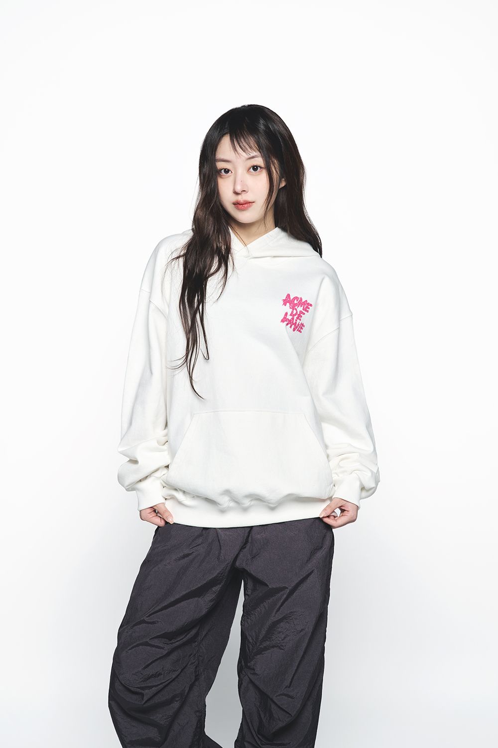 ADLV - Quần Nữ NYlon ParAChute Than Chì