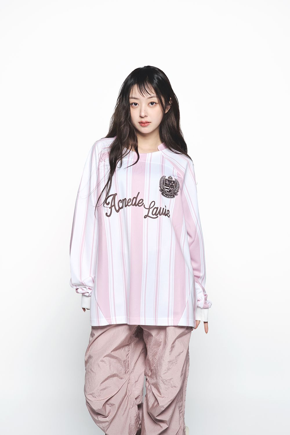 ADLV - Quần Nữ NYlon ParAChute Hồng Nhạt