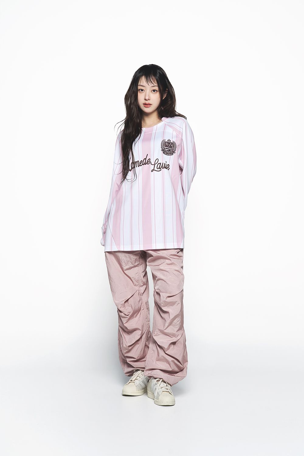 ADLV - Quần Nữ NYlon ParAChute Hồng Nhạt