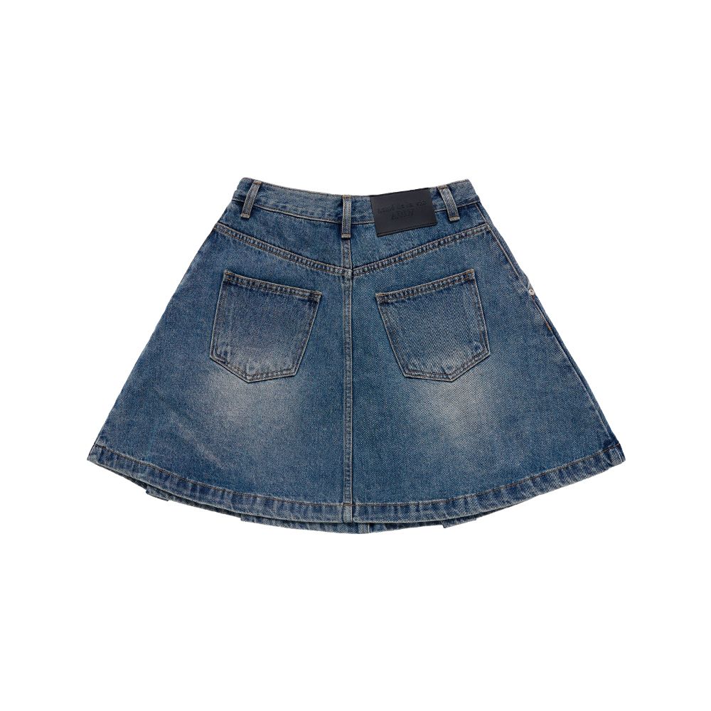 ADLV - Chân Váy Denim Xanh dương