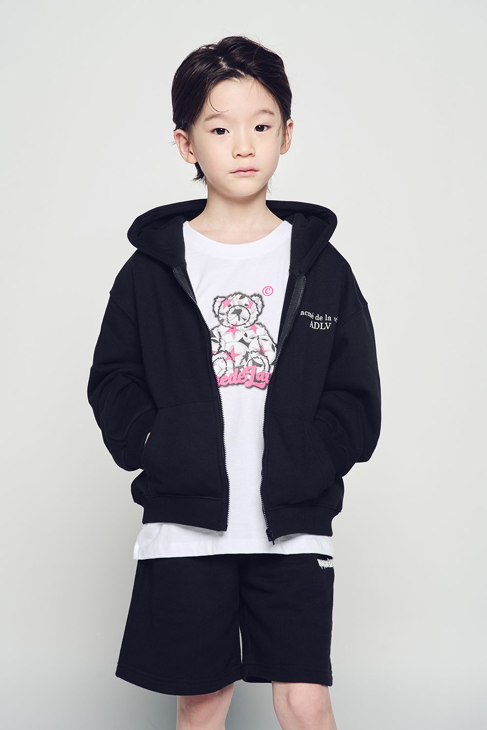 ADLV - [KIDS] Quần Short Blade Logo Đen