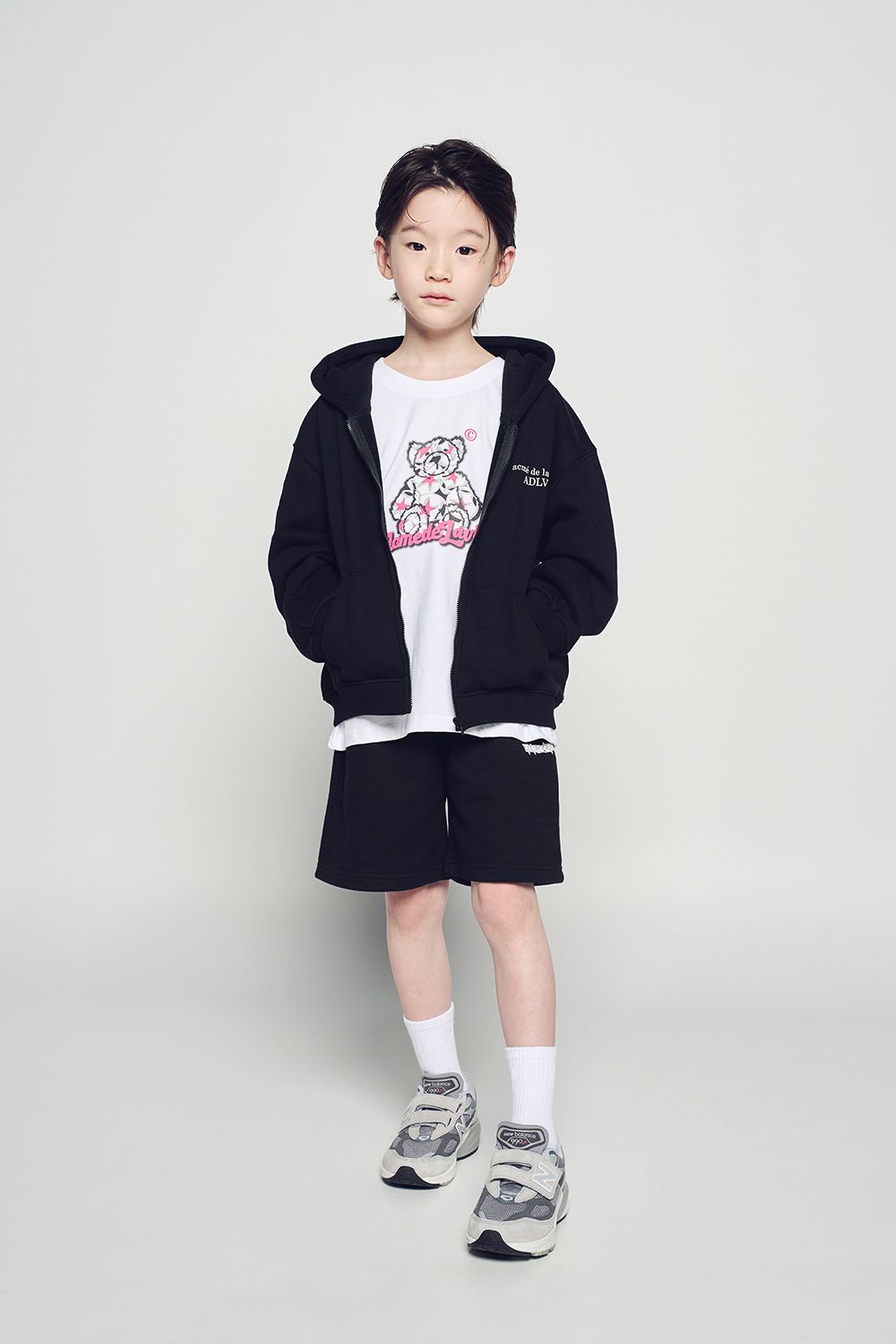 ADLV - [KIDS] Quần Short Blade Logo Đen