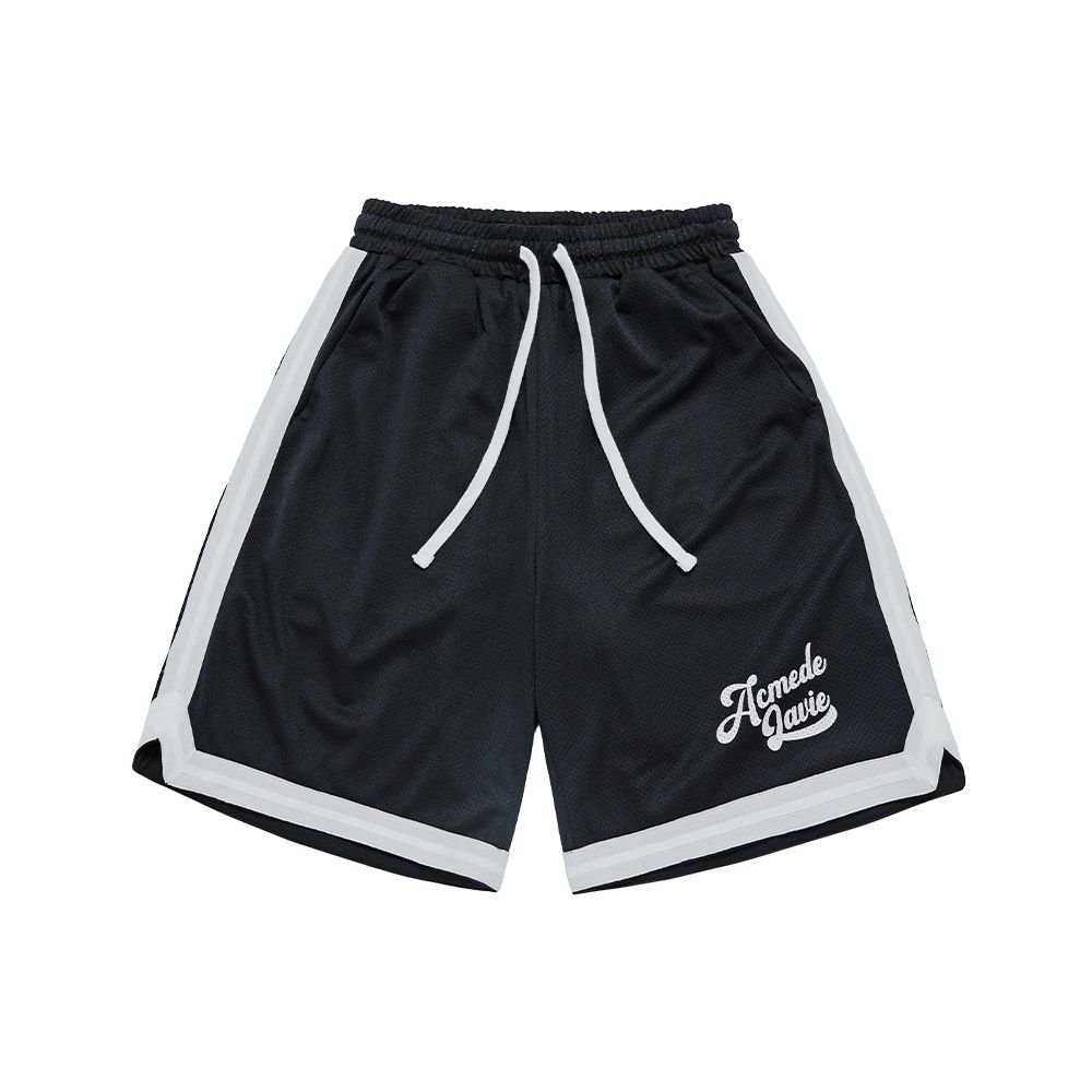 Quần Short Coloring Basketball Đen