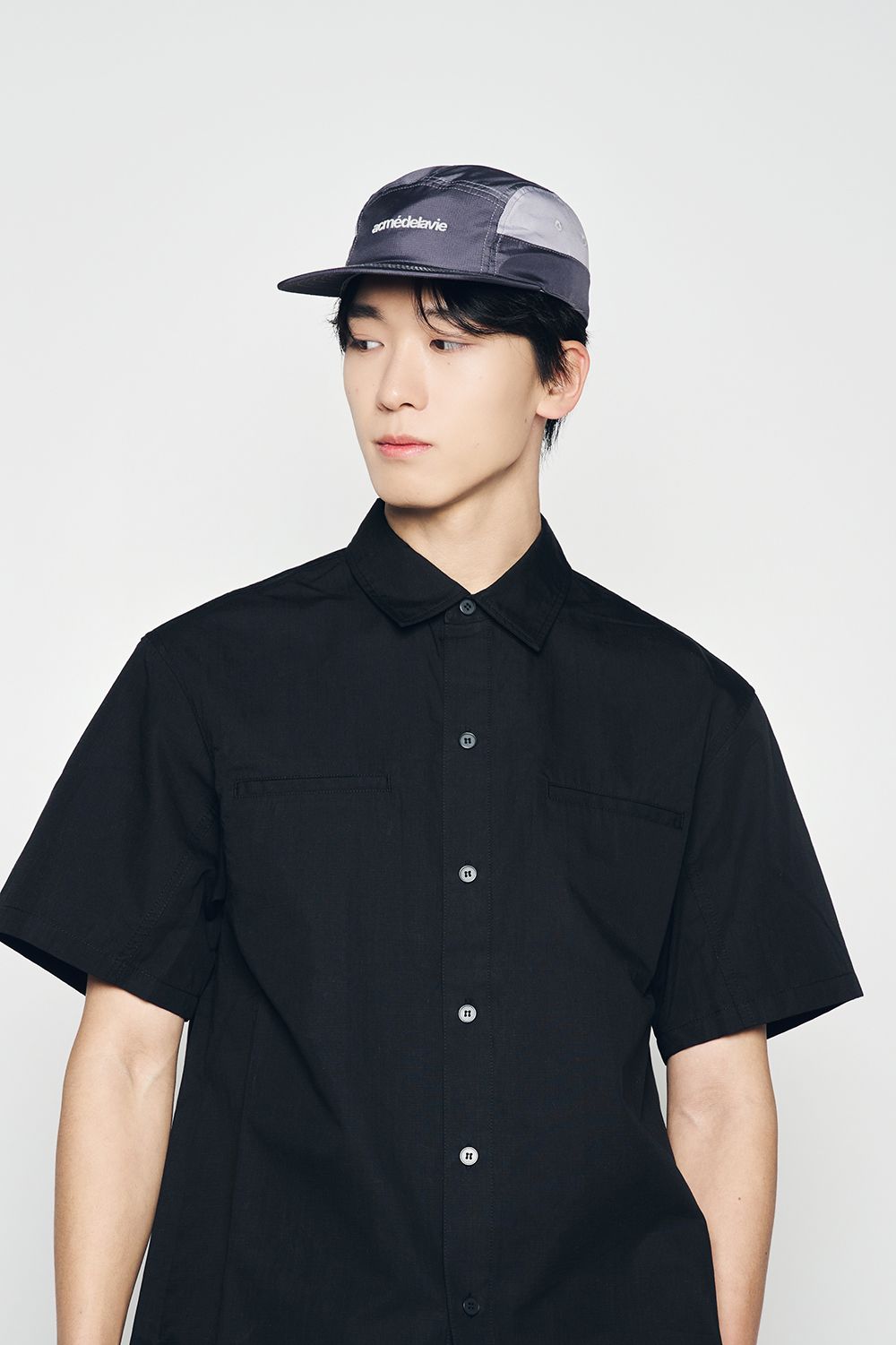 ADLV - Quần Short Oversize Ripstop Đen