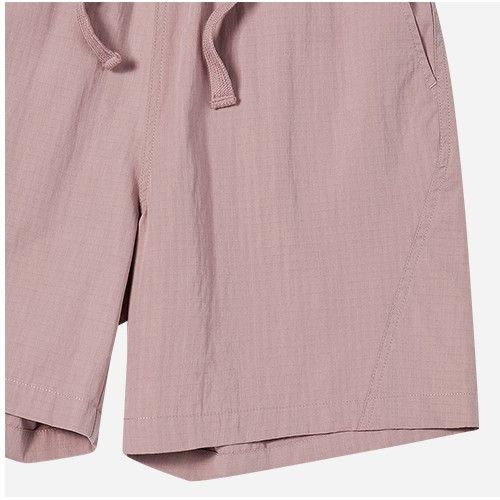 ADLV - Quần Short Oversize Ripstop Hồng