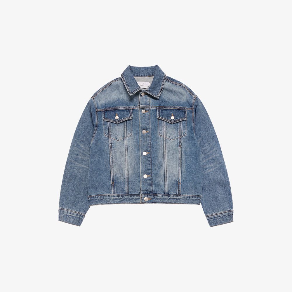 ADLV - Áo Khoác Denim Set Up Trucker Xanh Dương