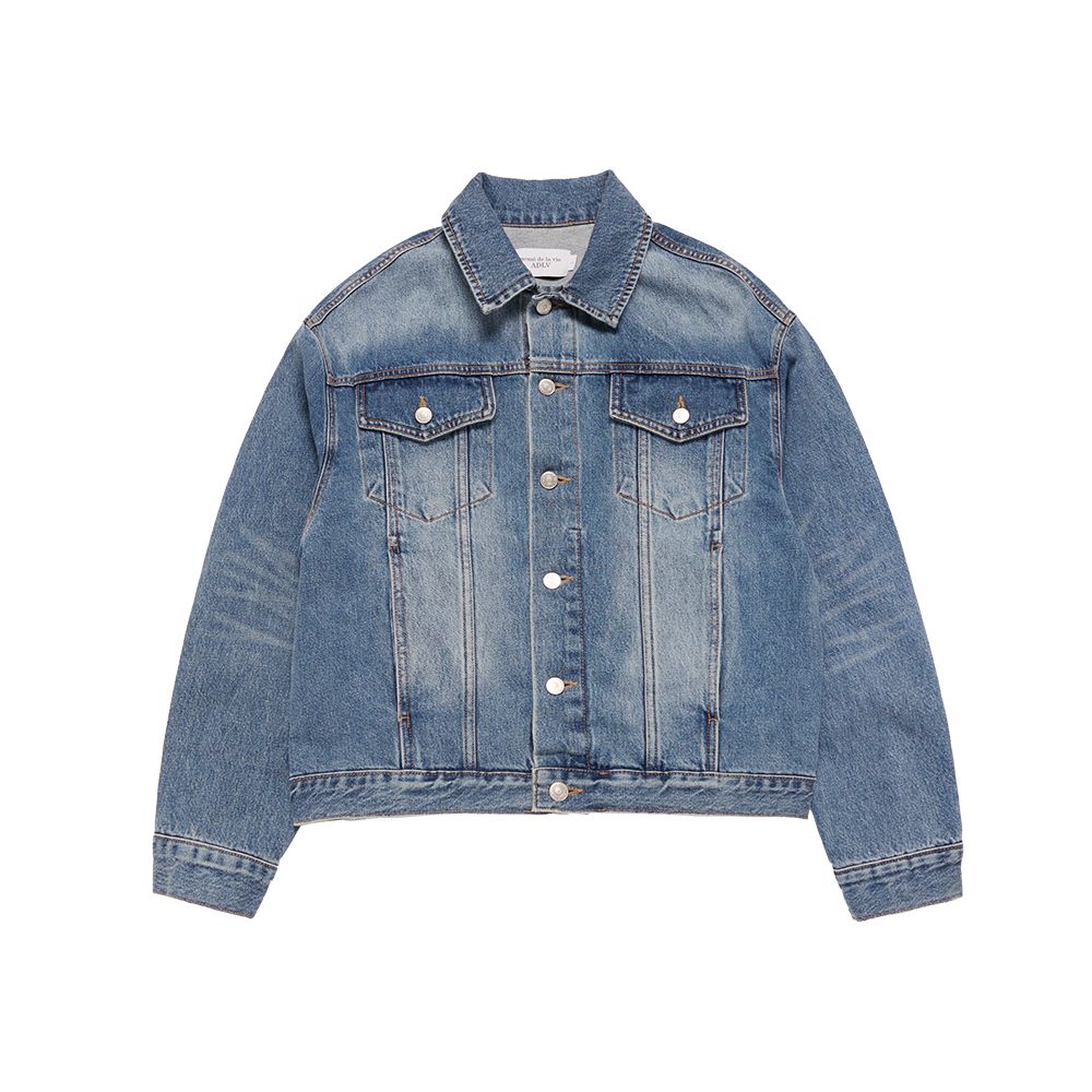 ADLV - Áo Khoác Denim Set Up Trucker Xanh Dương
