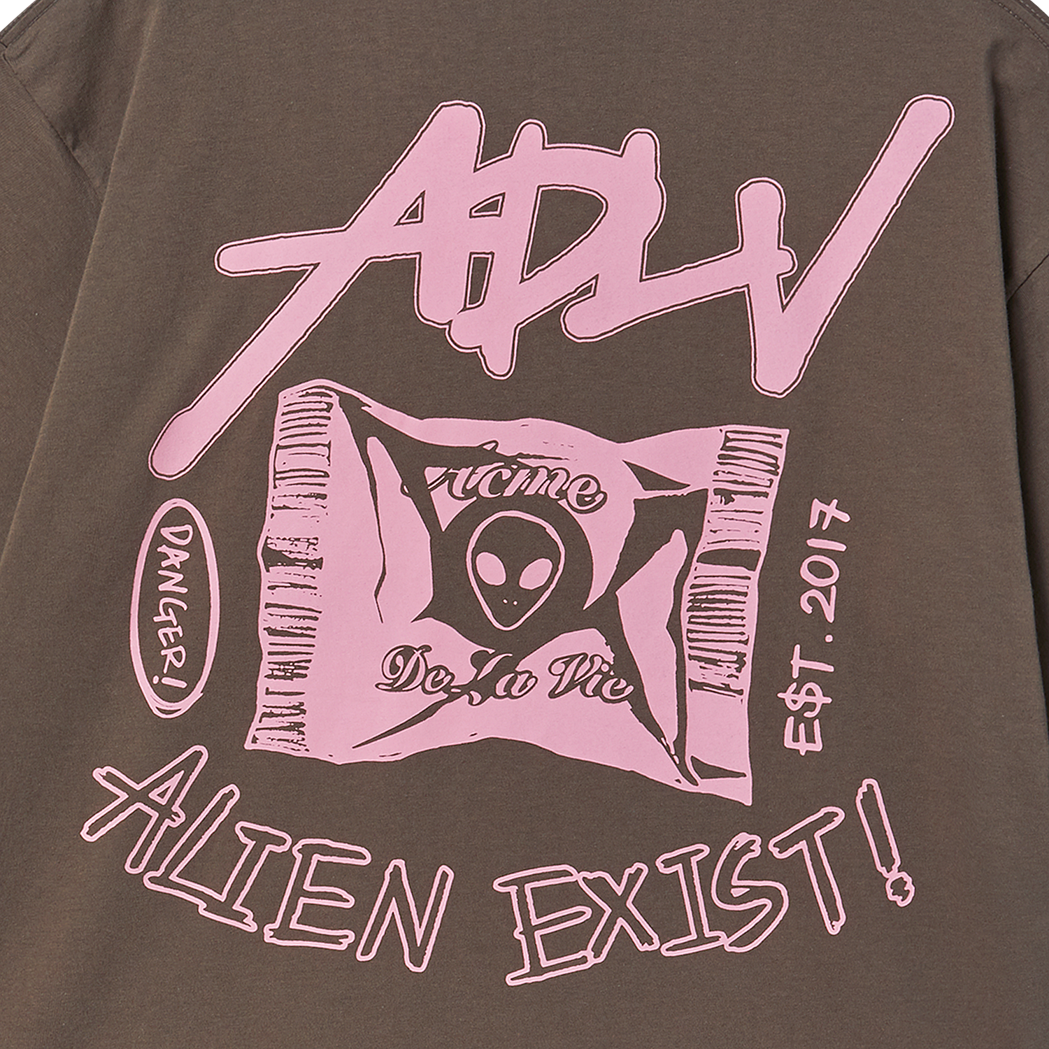 ADLV - Áo Thun ADLV Alien Ca Cao