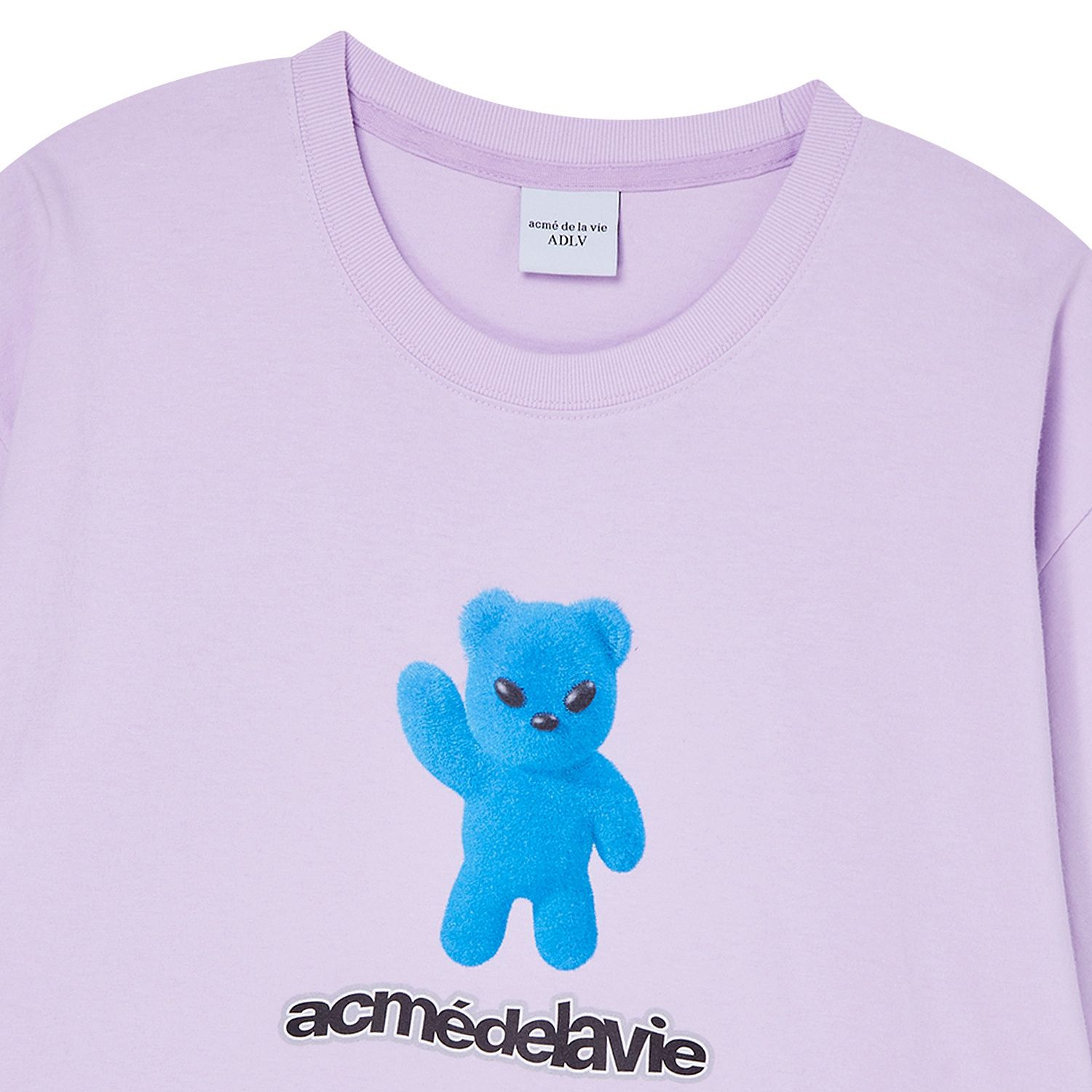 Áo Thun Alien Bear Tím Nhạt