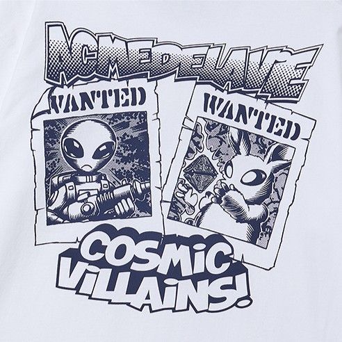 Áo Thun Cosmic Villain Trắng