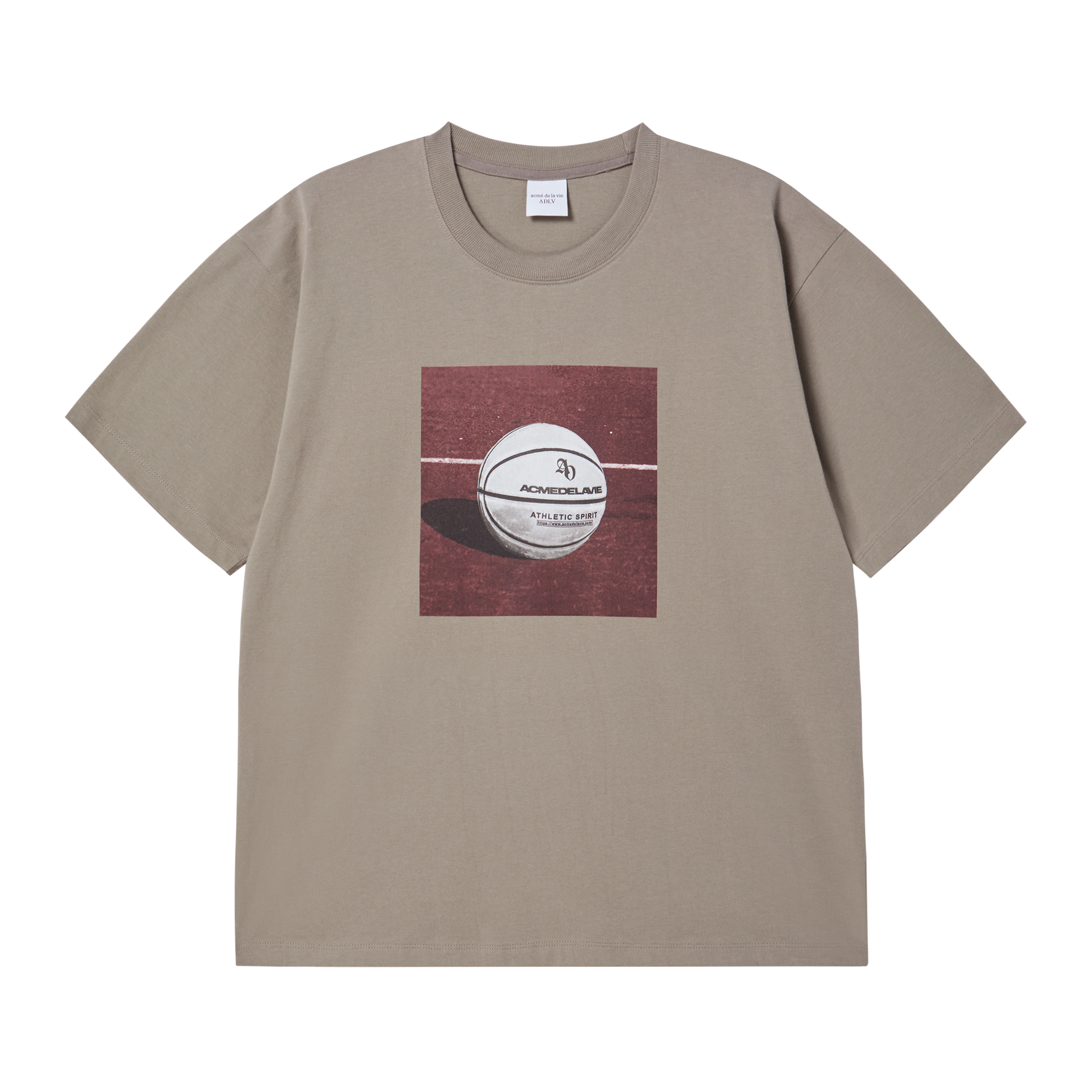 Áo Thun Square Basketball CACao nhạt