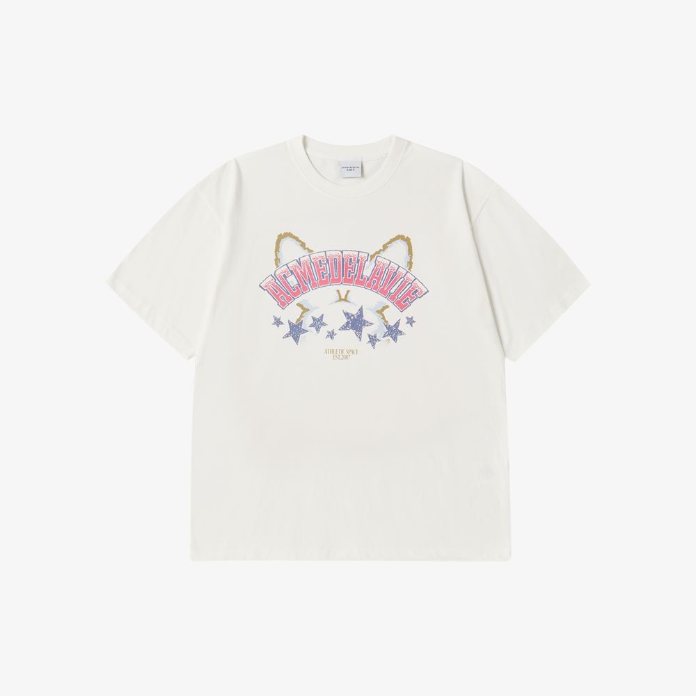 ADLV - Áo Thun Star Rabbit Kem