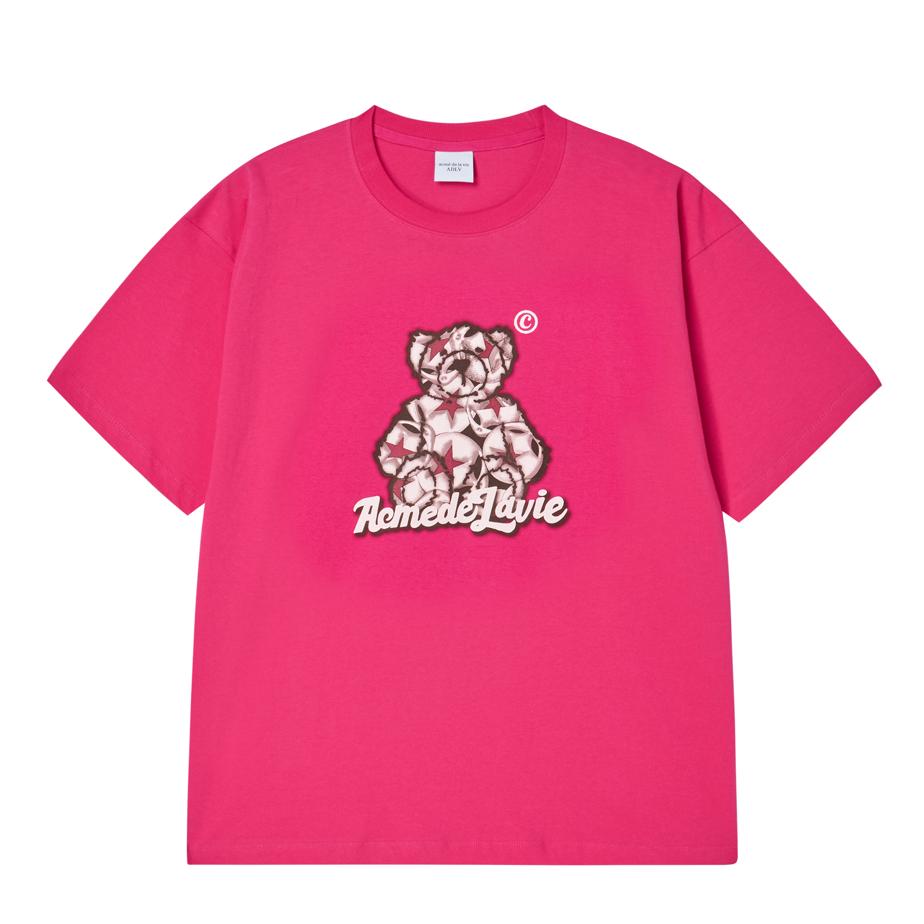 Áo Thun Star Bear Hồng