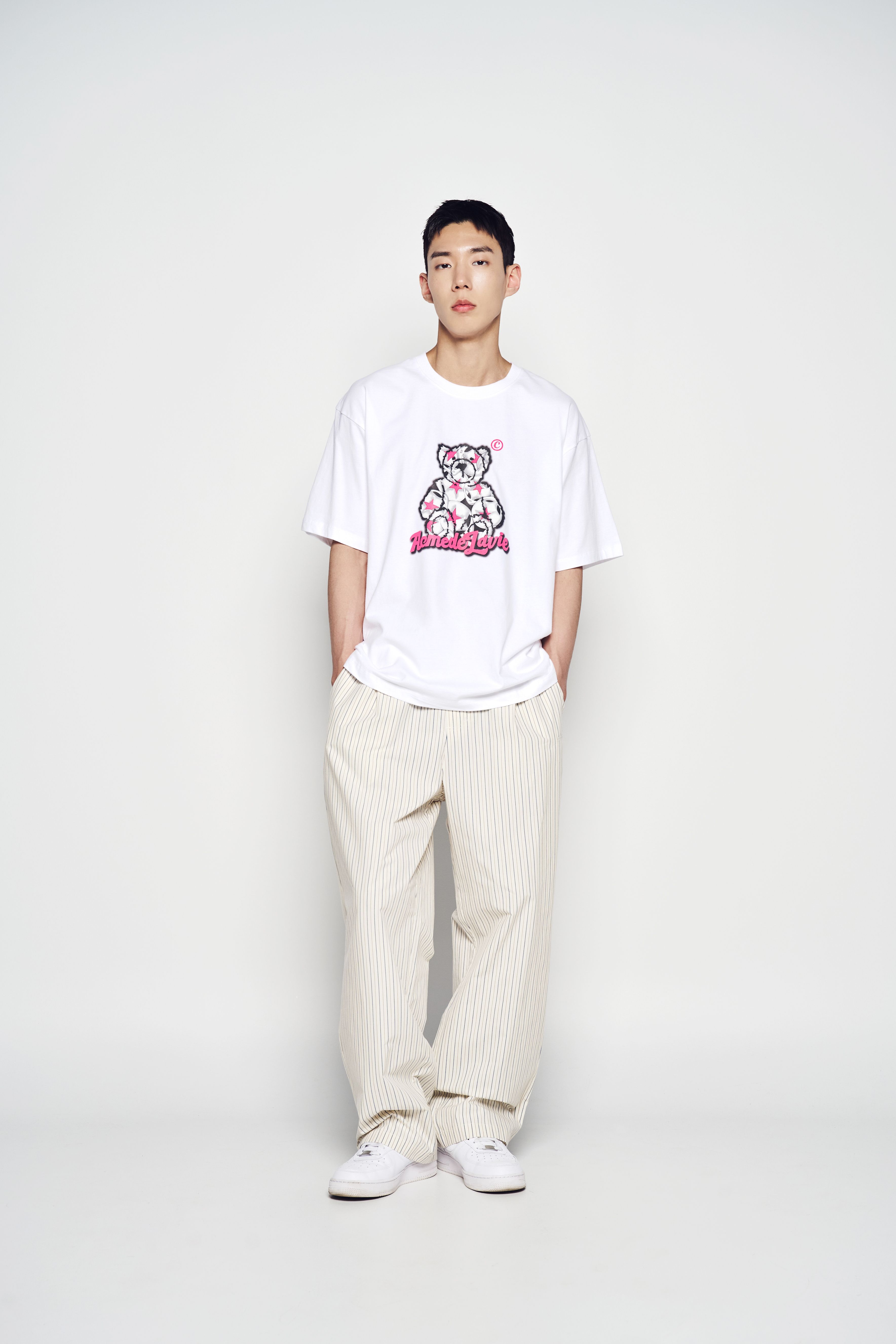 ADLV - Áo Thun Star Bear Trắng