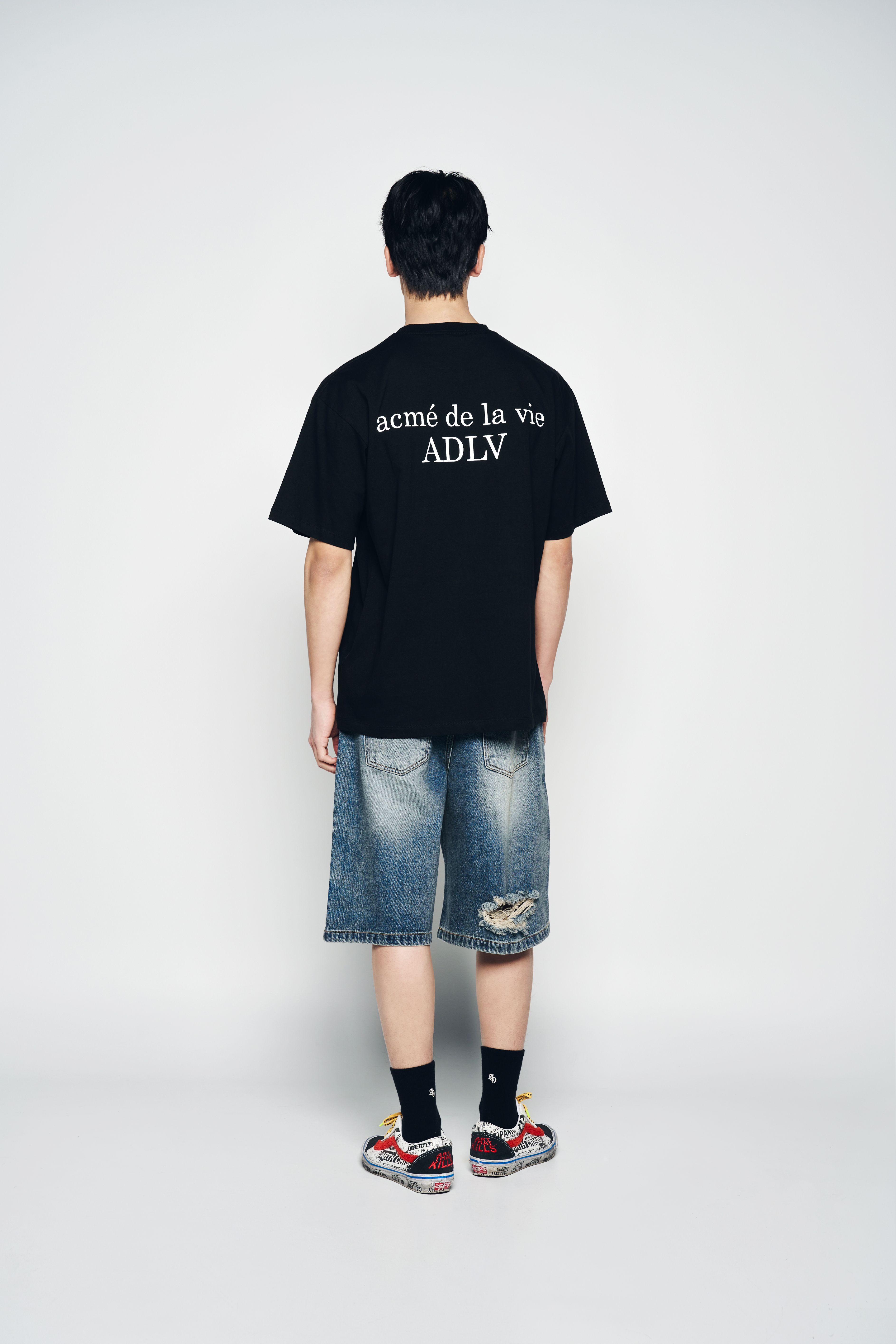 Áo Thun Baby Face Giraffe Baby Sleeve Đen (Domestic Duty Free Exclusive)