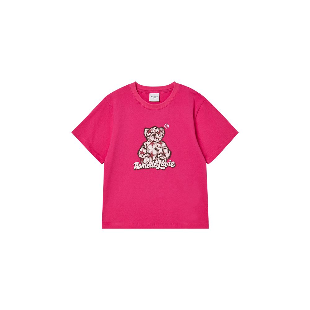 [KIDS] Áo Thun Star Bear Hồng