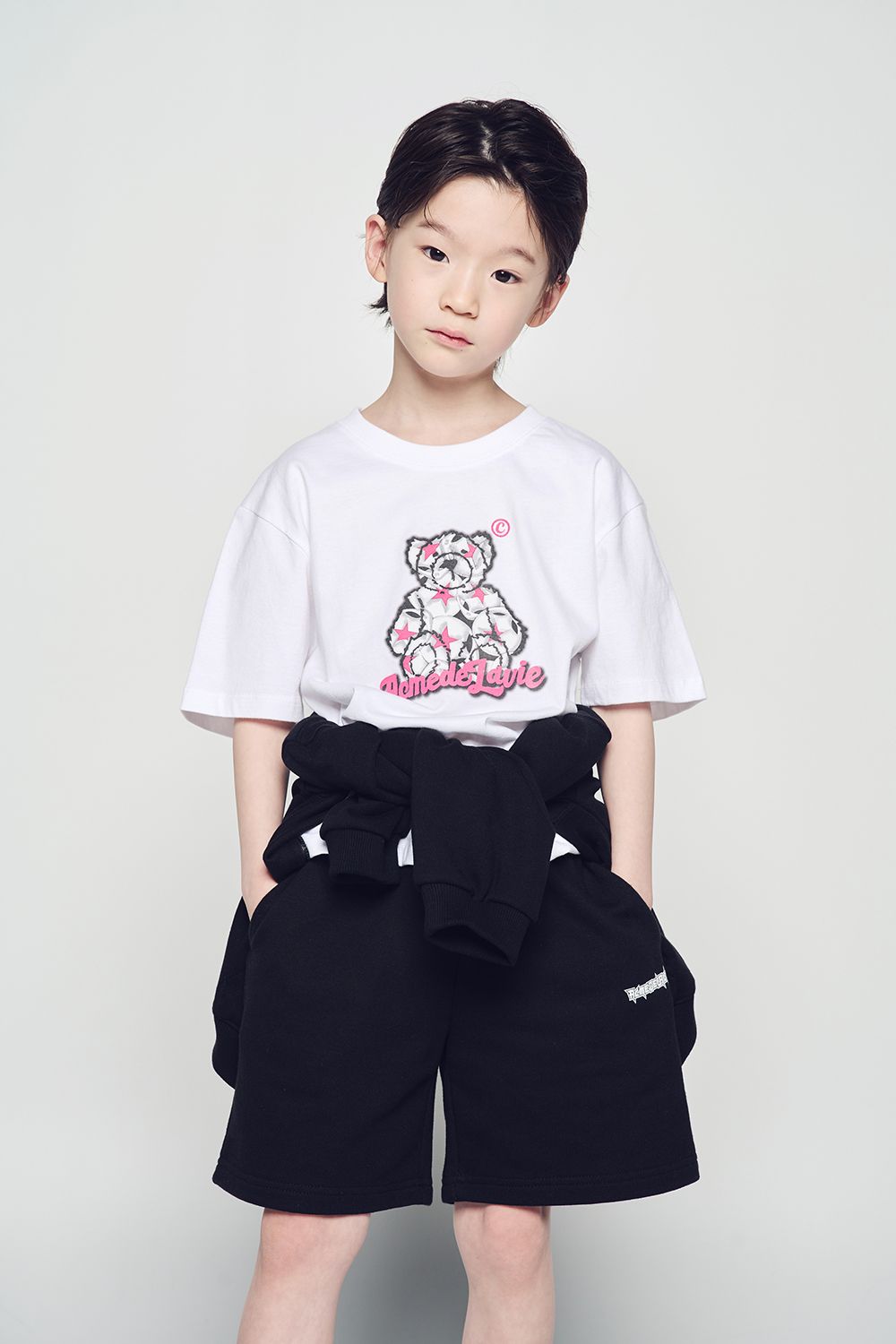 [KIDS] Áo Thun Star Bear Trắng