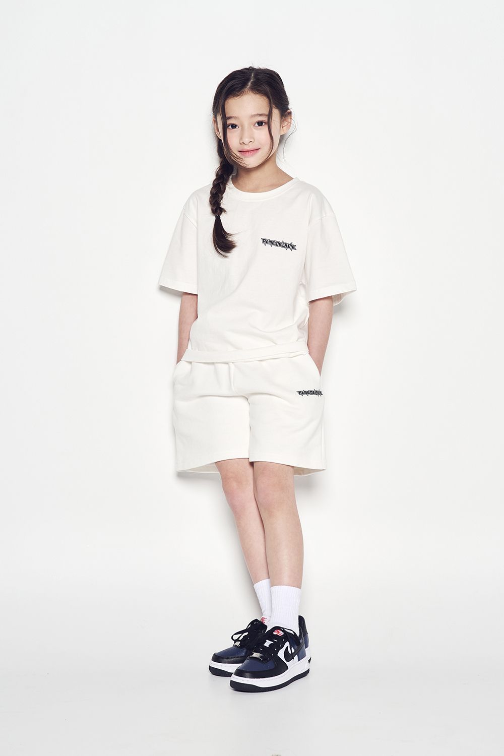ADLV - [KIDS] Áo Thun Blade Logo Kem