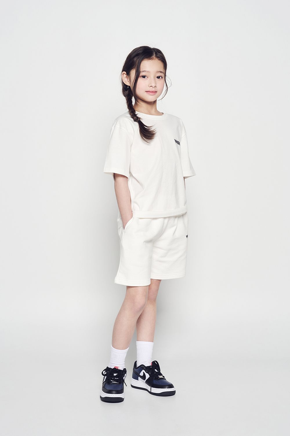 ADLV - [KIDS] Áo Thun Blade Logo Kem
