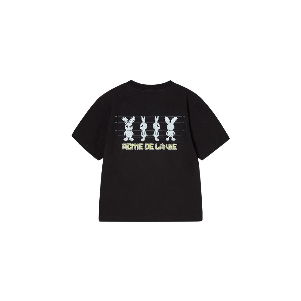 ADLV - [KIDS] Áo Thun Mugshot Alien Đen