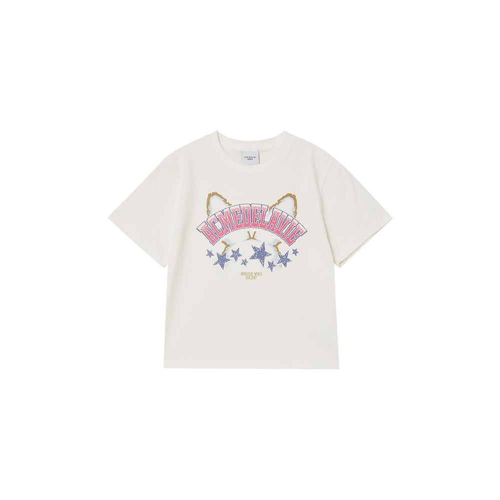 [KIDS] Áo Thun Star Rabbit Kem