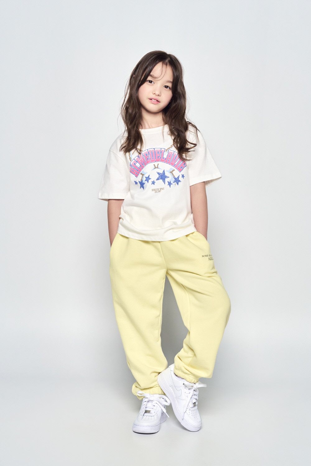 ADLV - [KIDS] Áo Thun Star Rabbit Kem