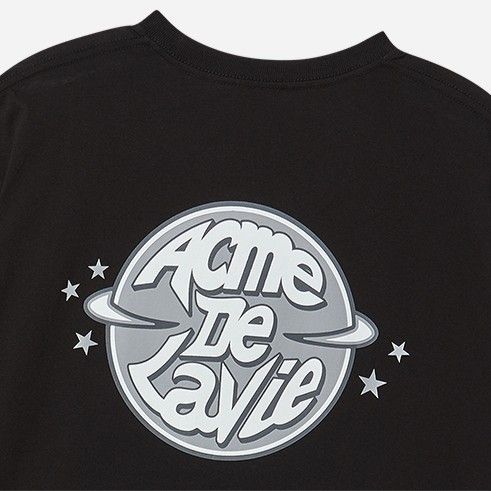 ADLV - Áo Thun ADLV Saturn Logo Đen