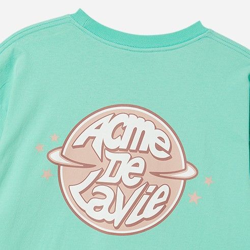 ADLV - Áo Thun ADLV Saturn Logo Xanh Lá
