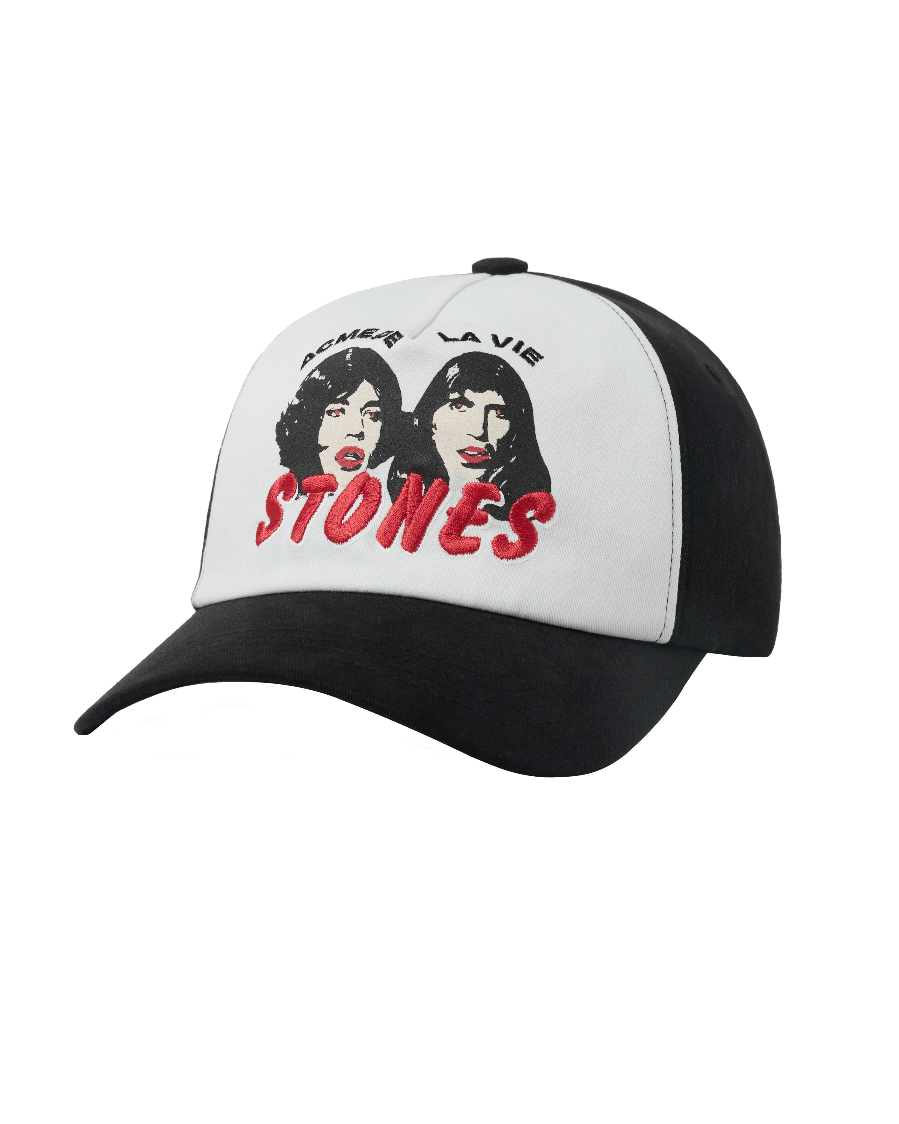 ADLV - Mũ bóng chày ROLLING STONES 2TONE Đen