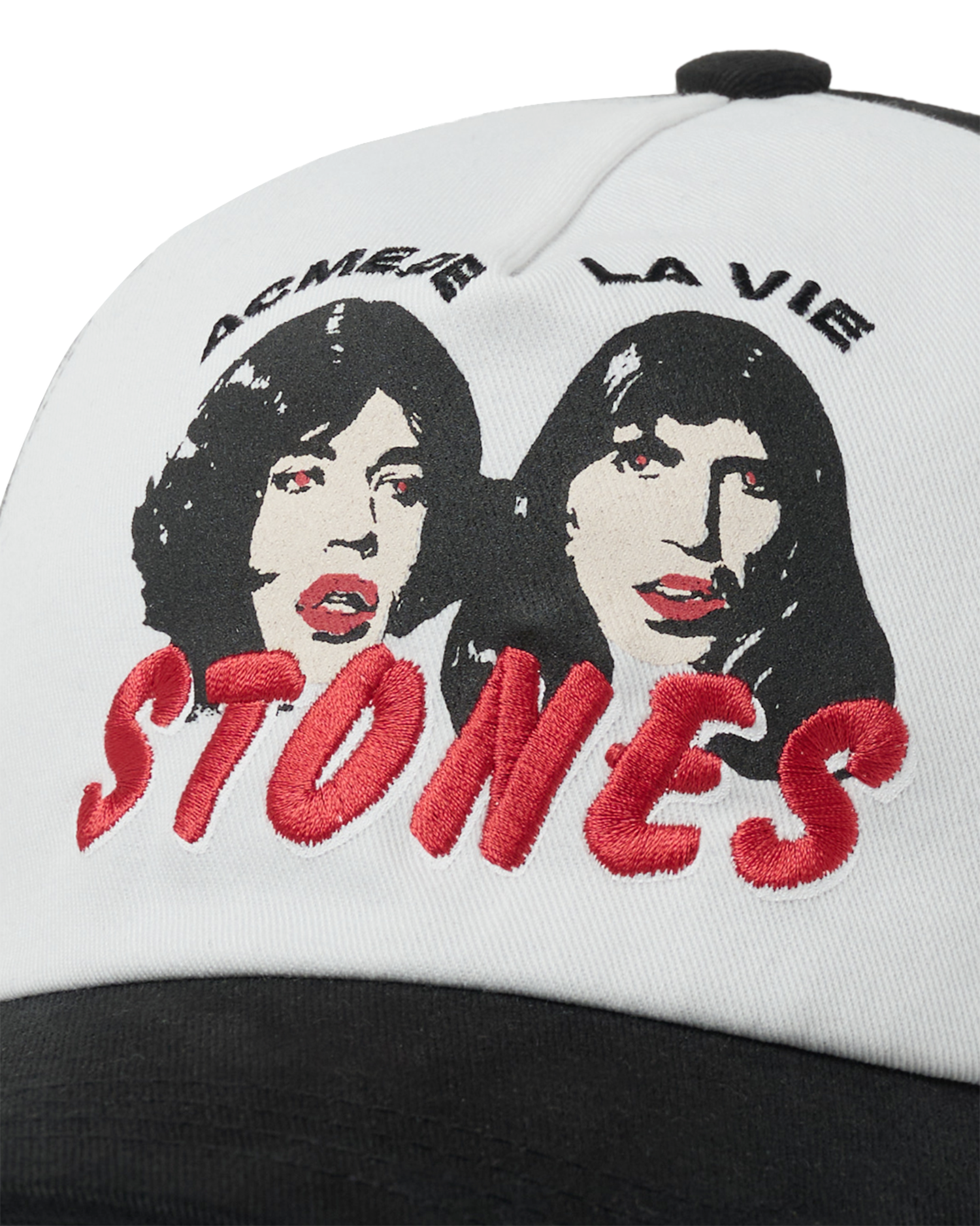 ADLV - Mũ bóng chày ROLLING STONES 2TONE Đen