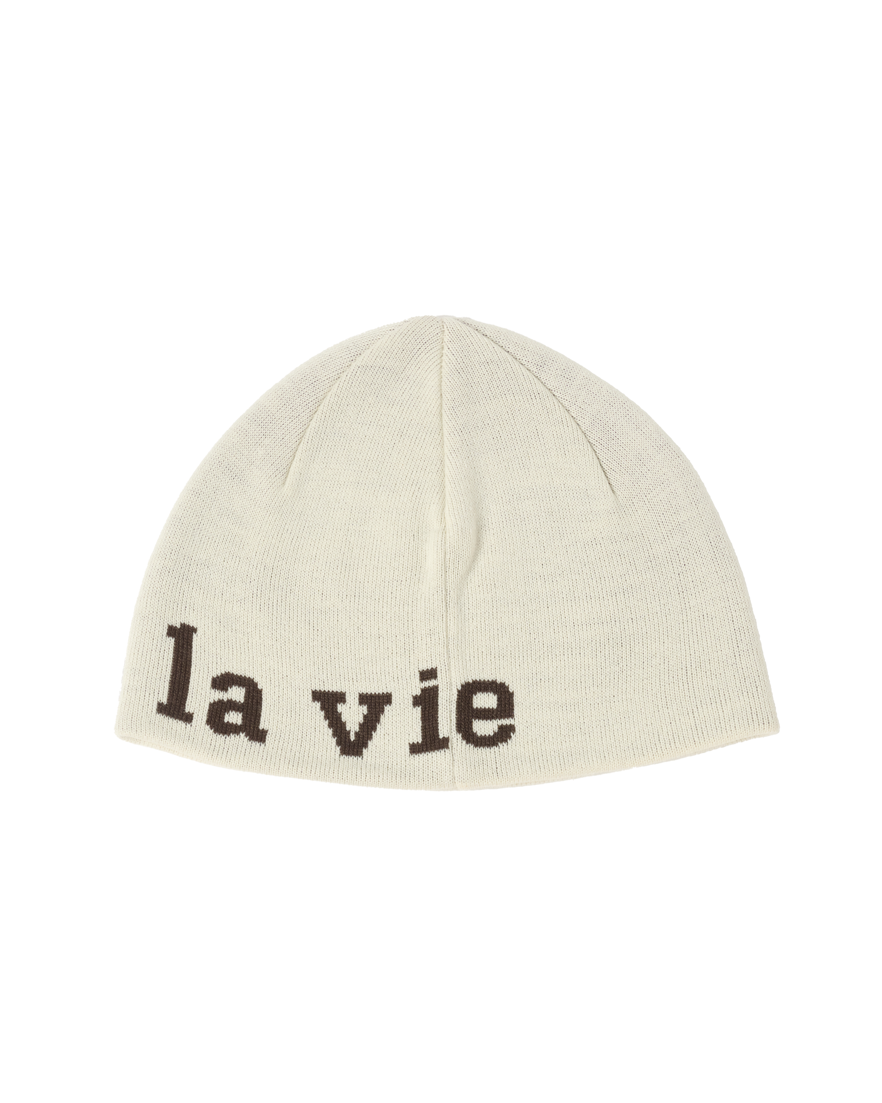 Mũ beanie ADLV LETTERING POINT Trắng ngà