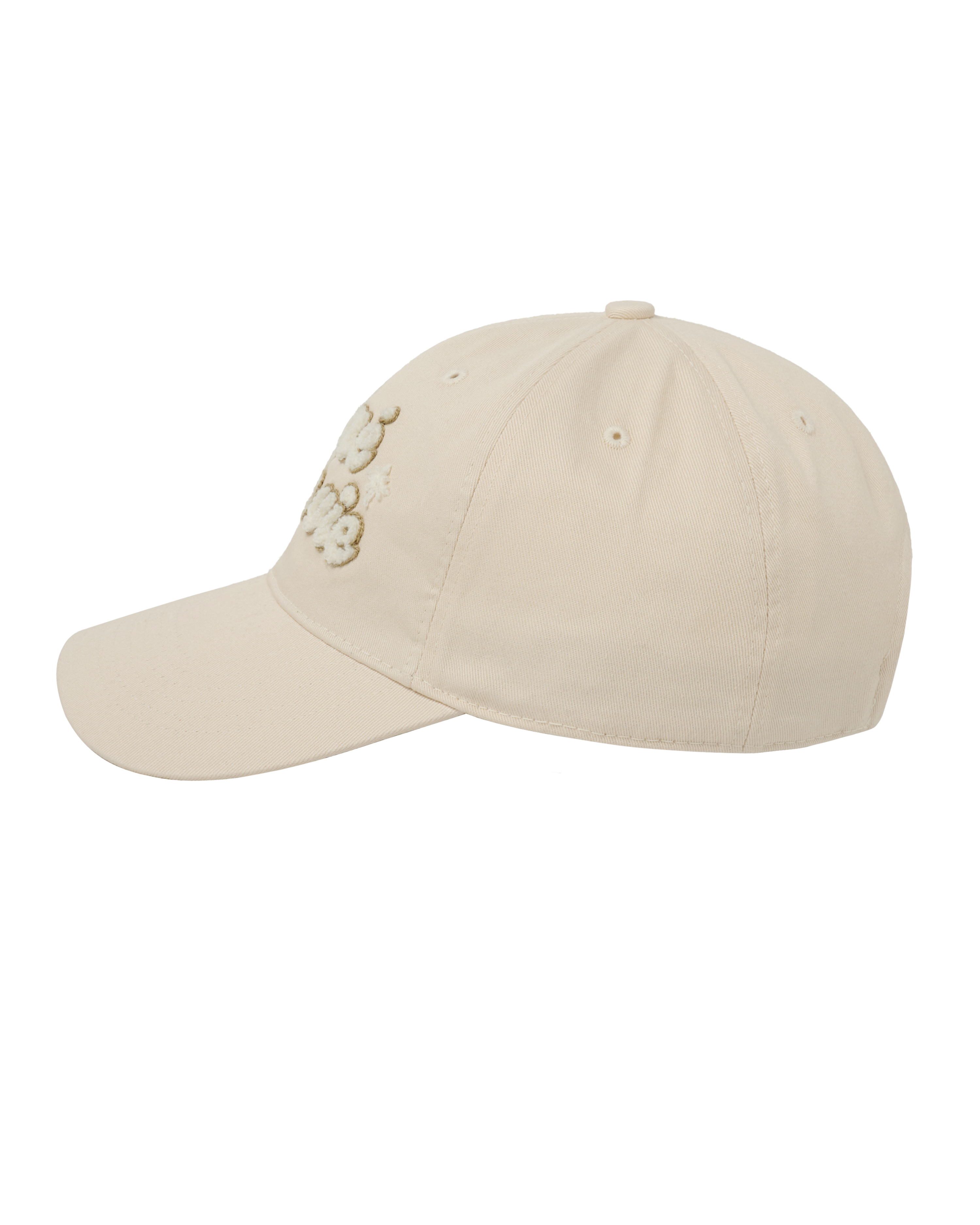 ADLV - Mũ bóng chày BOUCLE LOGO Trắng ngà