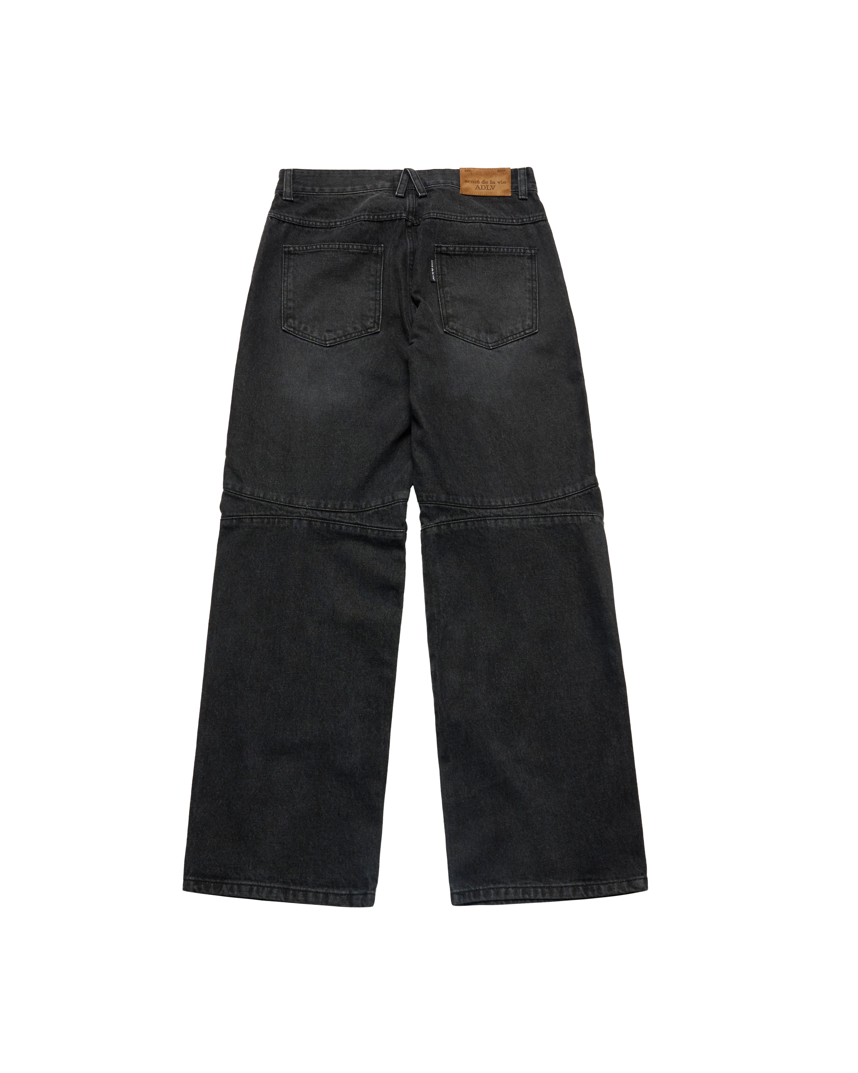 Quần BIKER DENIM Đen