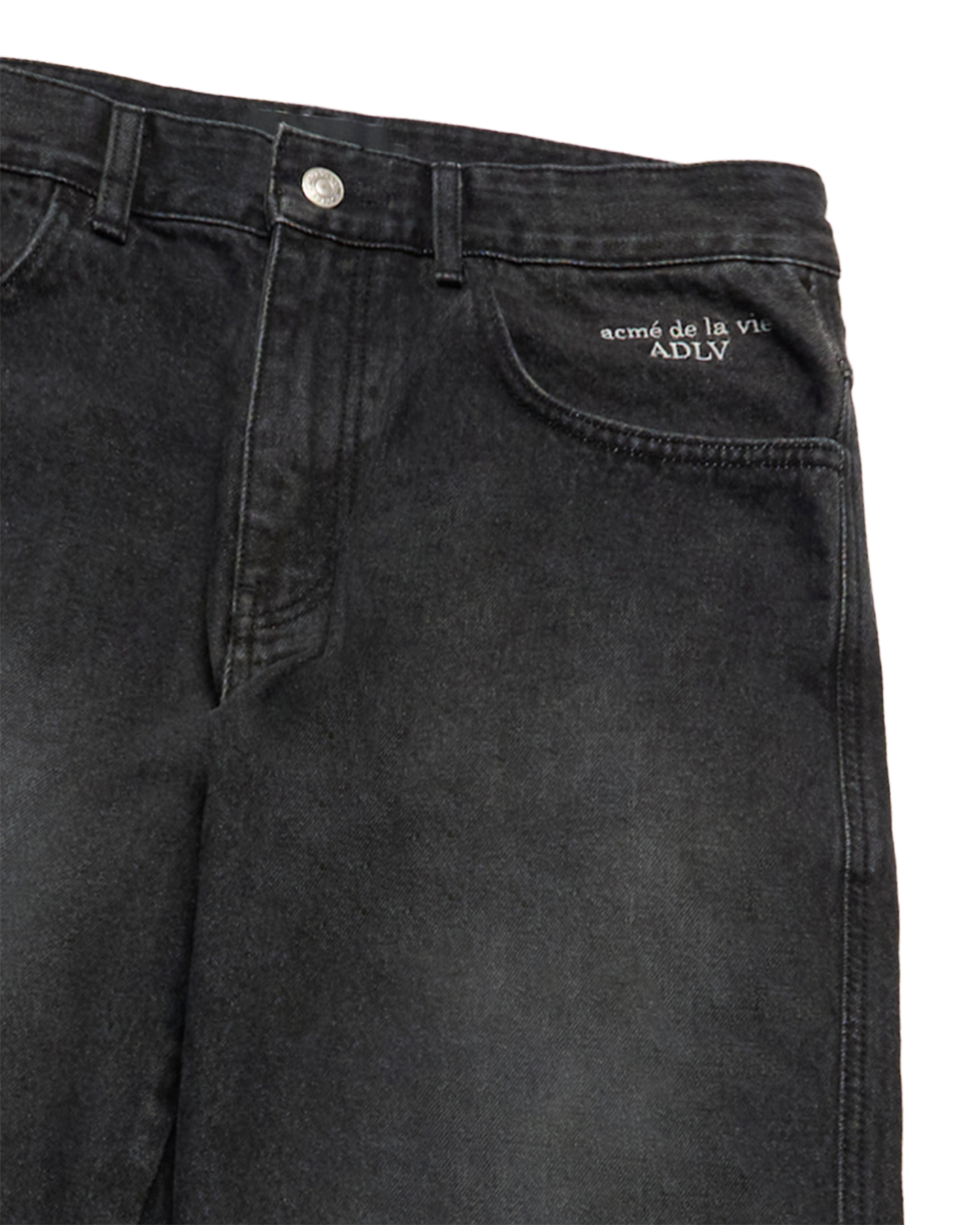 Quần BIKER DENIM Đen