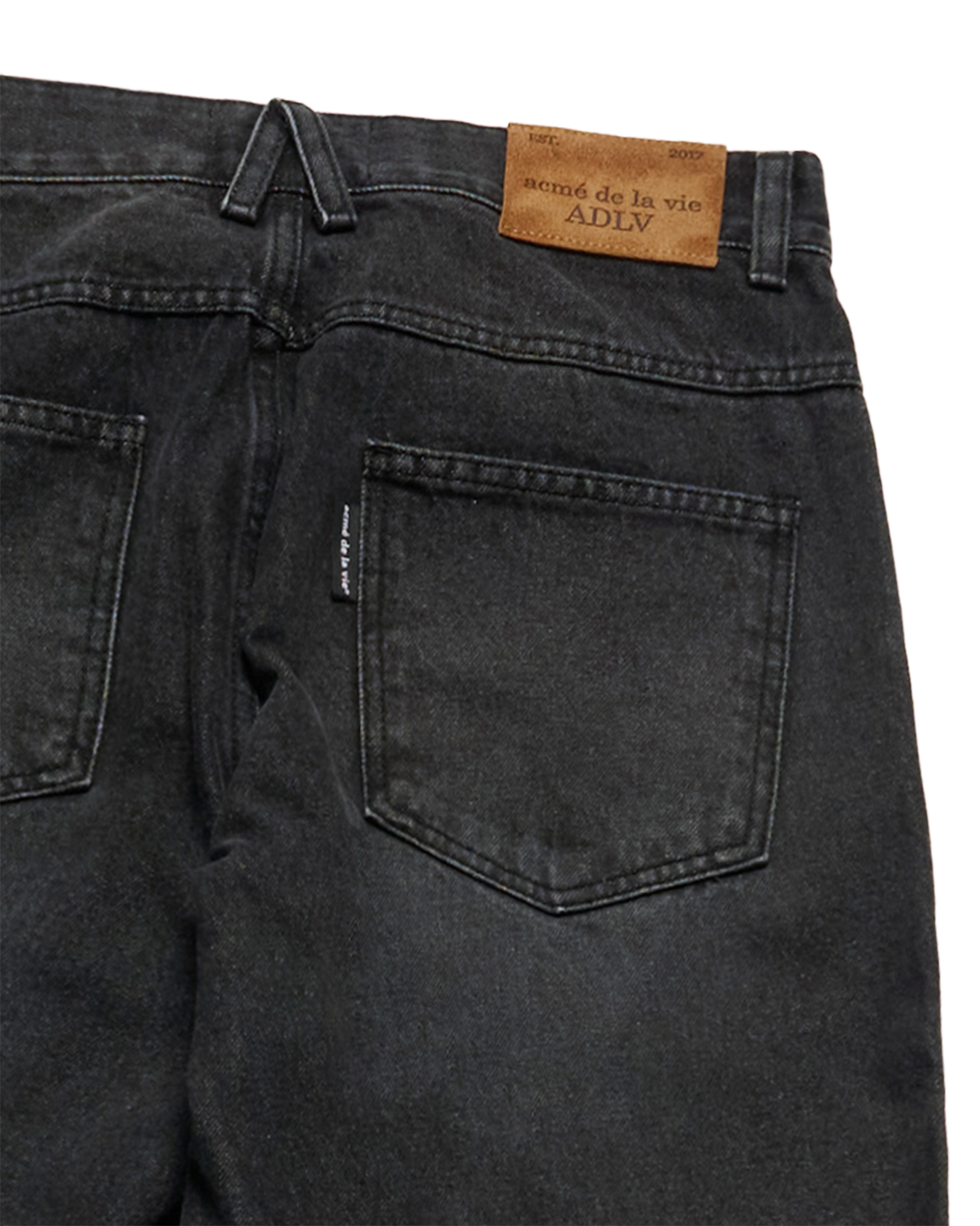 Quần BIKER DENIM Đen
