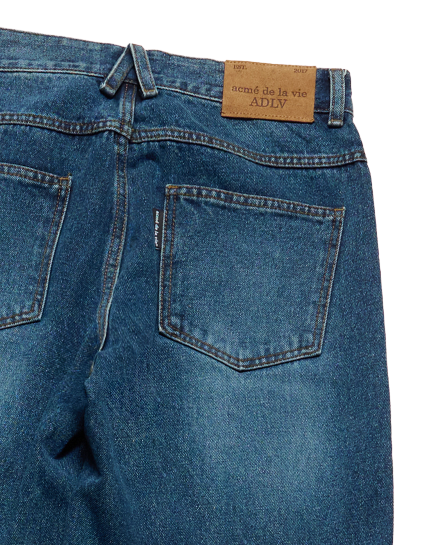 Quần BIKER DENIM Xanh dương