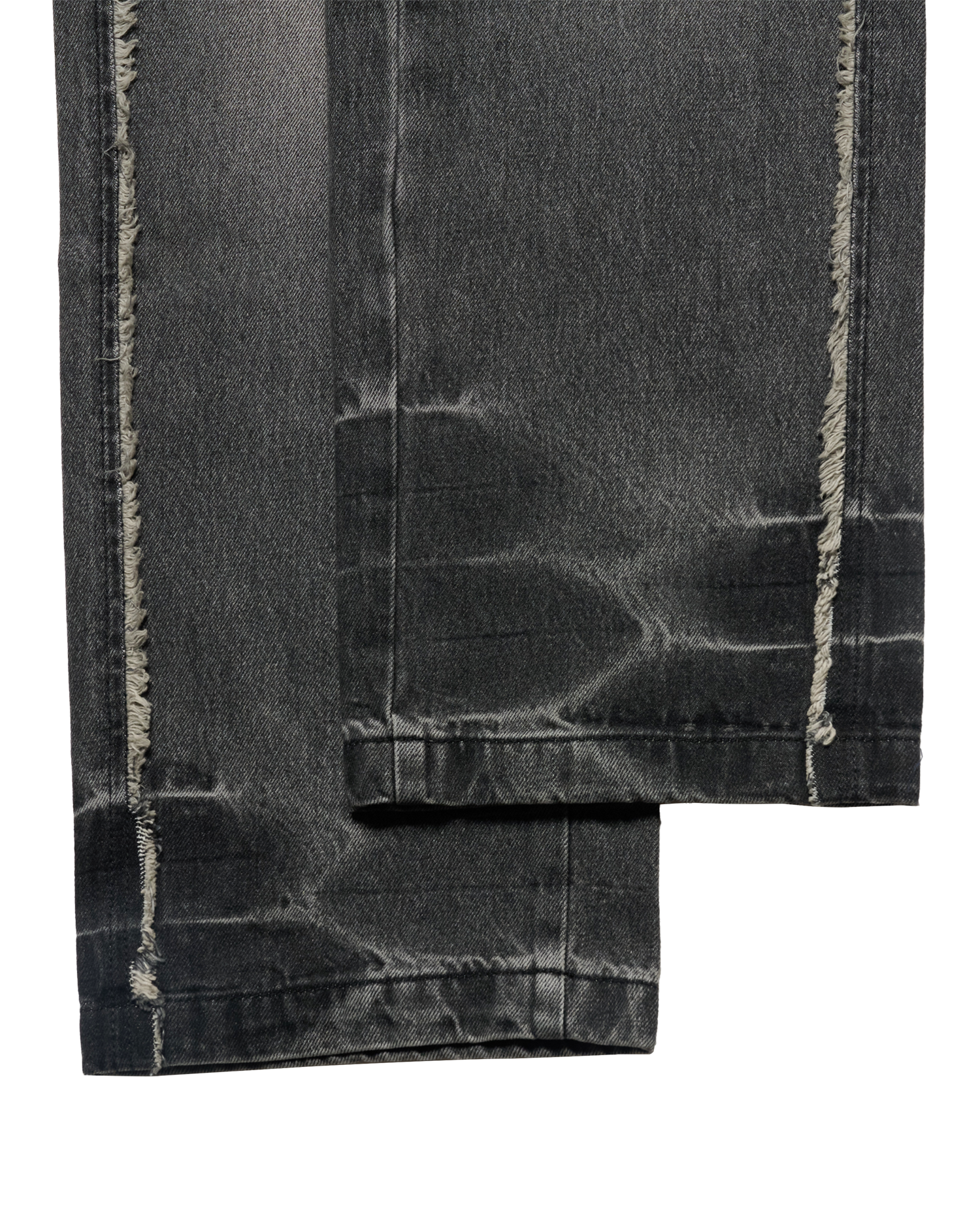 Quần SIDE DISTRESSED Đen