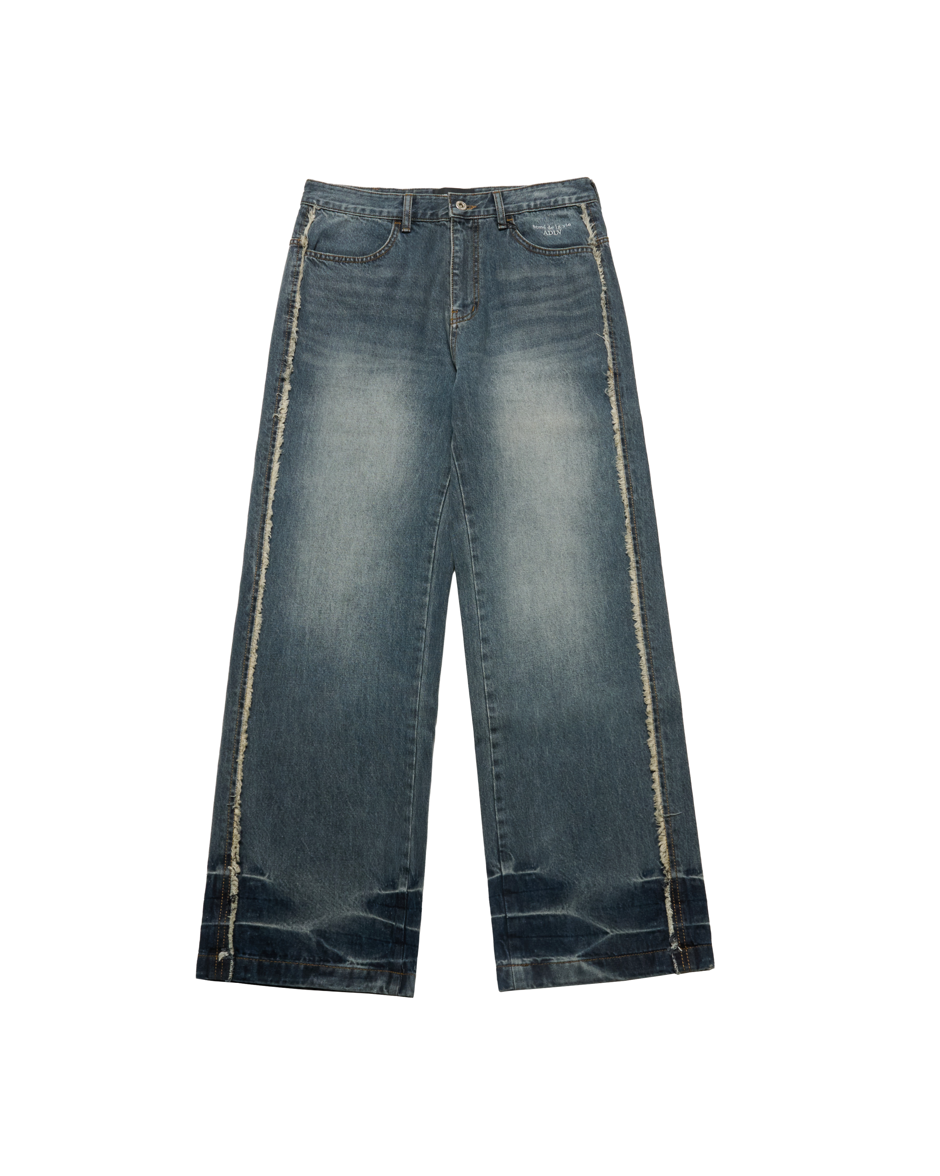 Quần SIDE DISTRESSED Xanh dương