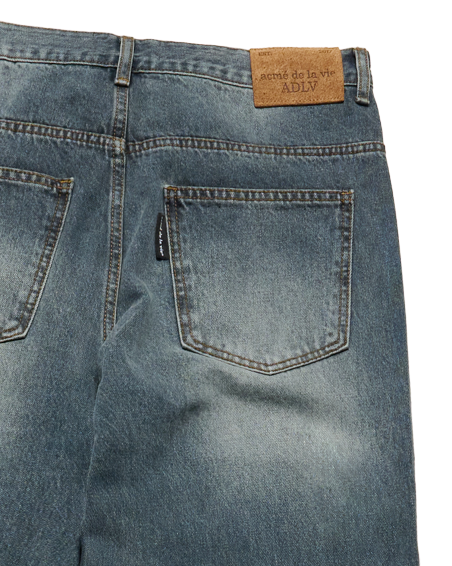 Quần SIDE DISTRESSED Xanh dương