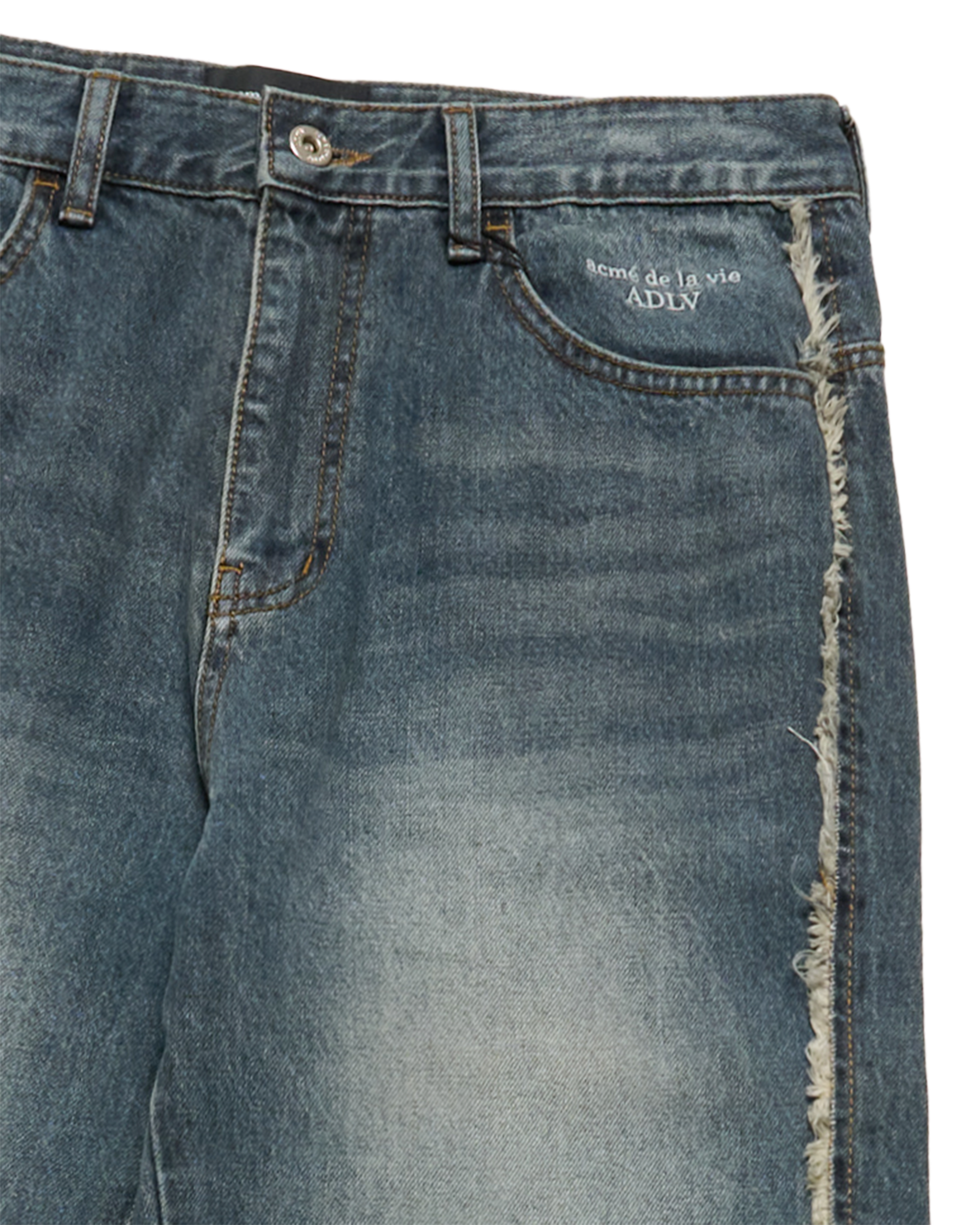 Quần SIDE DISTRESSED Xanh dương