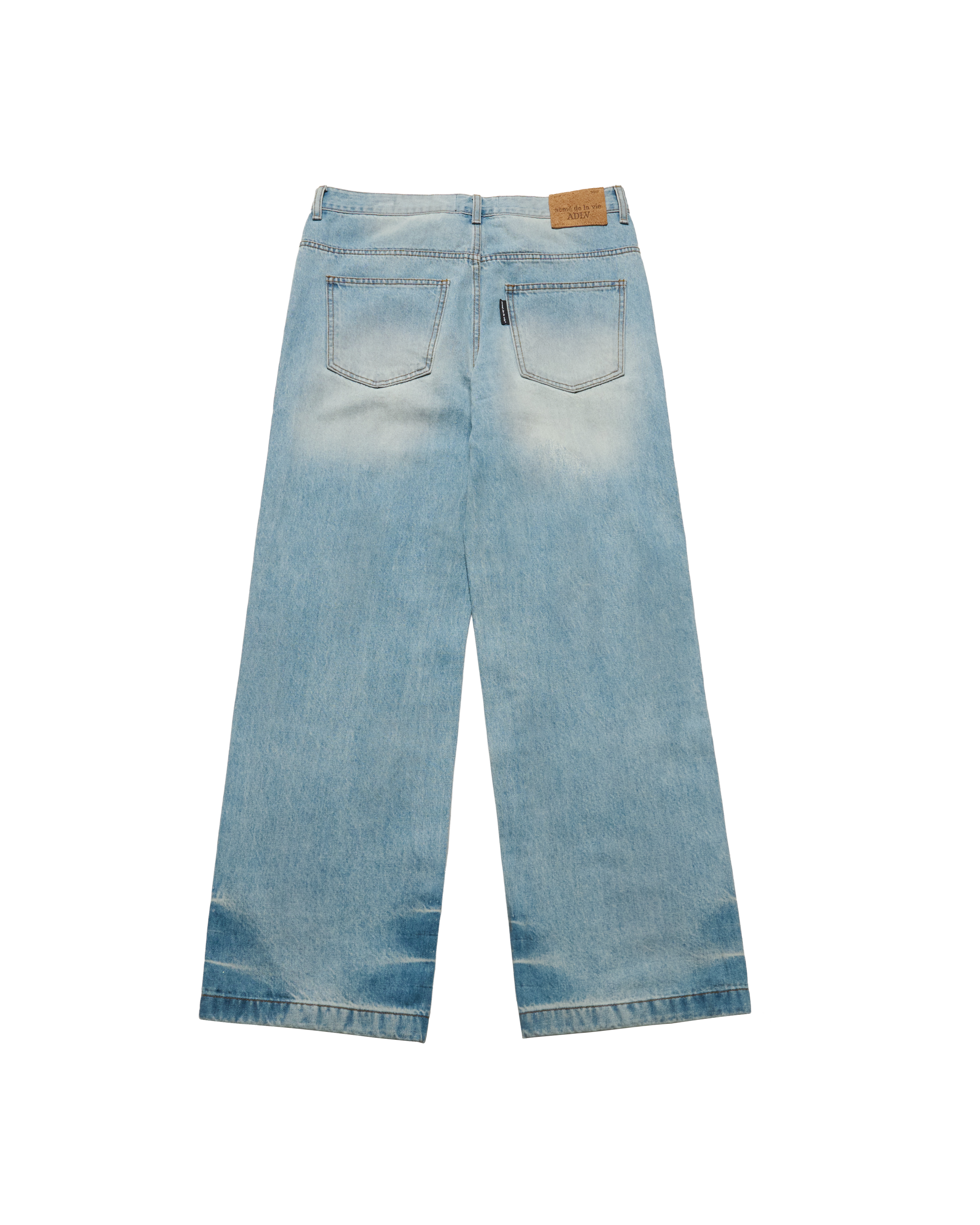 Quần SIDE DISTRESSED Xanh da trời