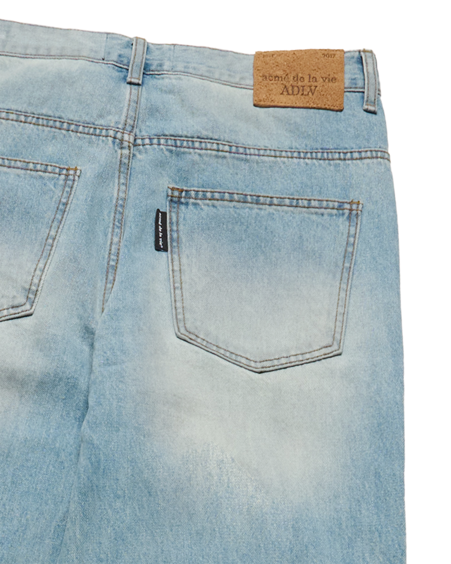 Quần SIDE DISTRESSED Xanh da trời