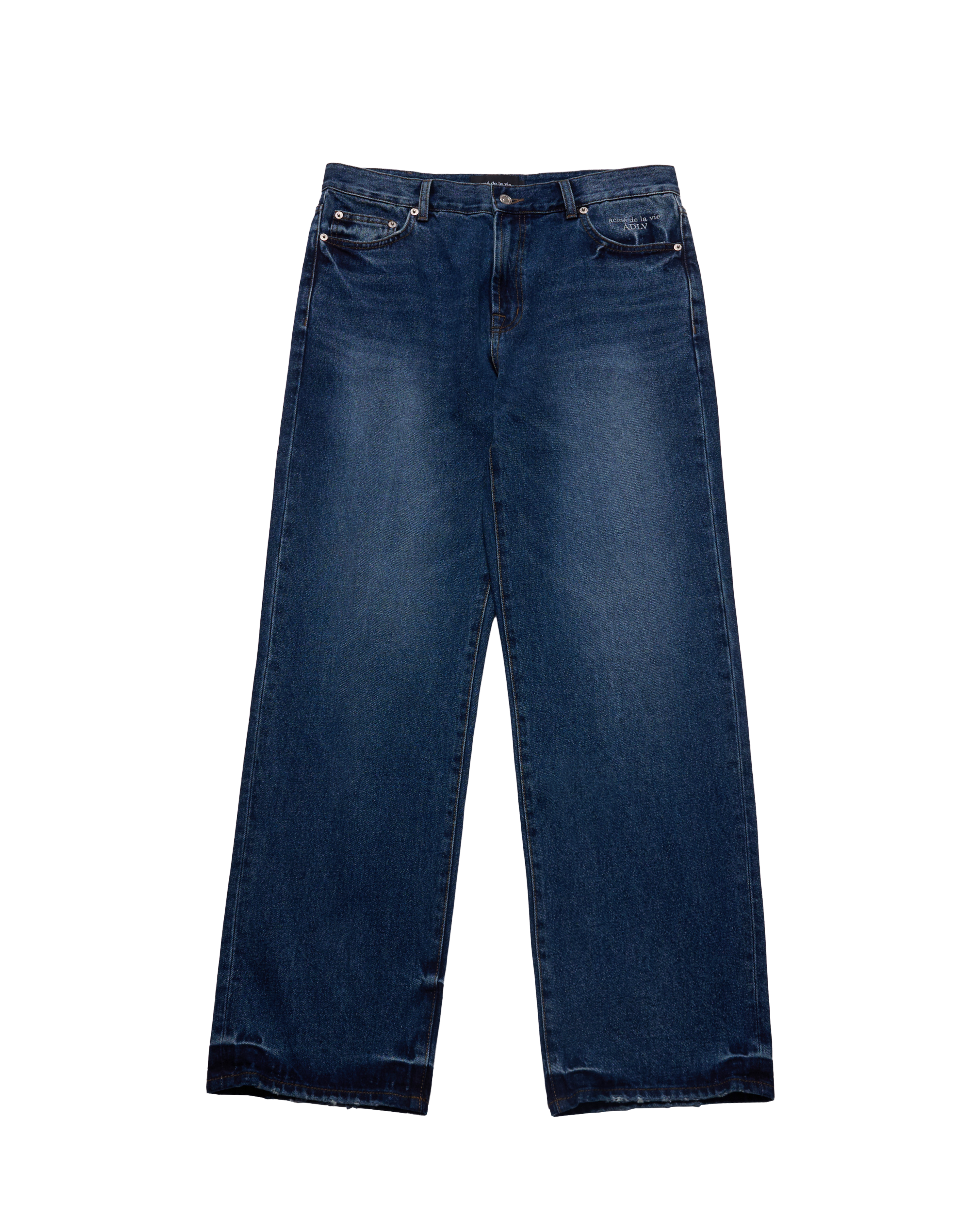 ADLV - Quần STRAIGHT FIT BASIC Xanh dương