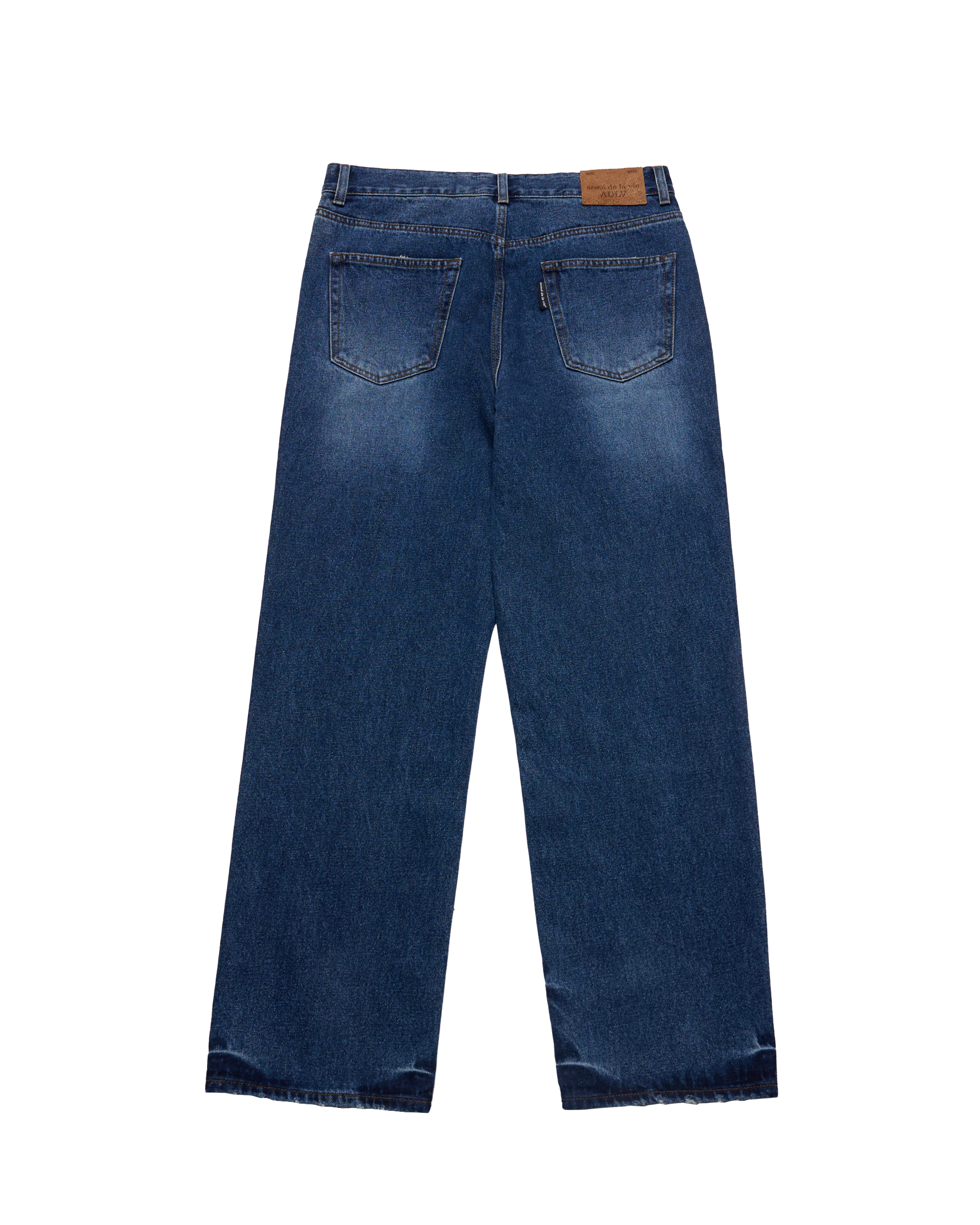 ADLV - Quần STRAIGHT FIT BASIC Xanh dương