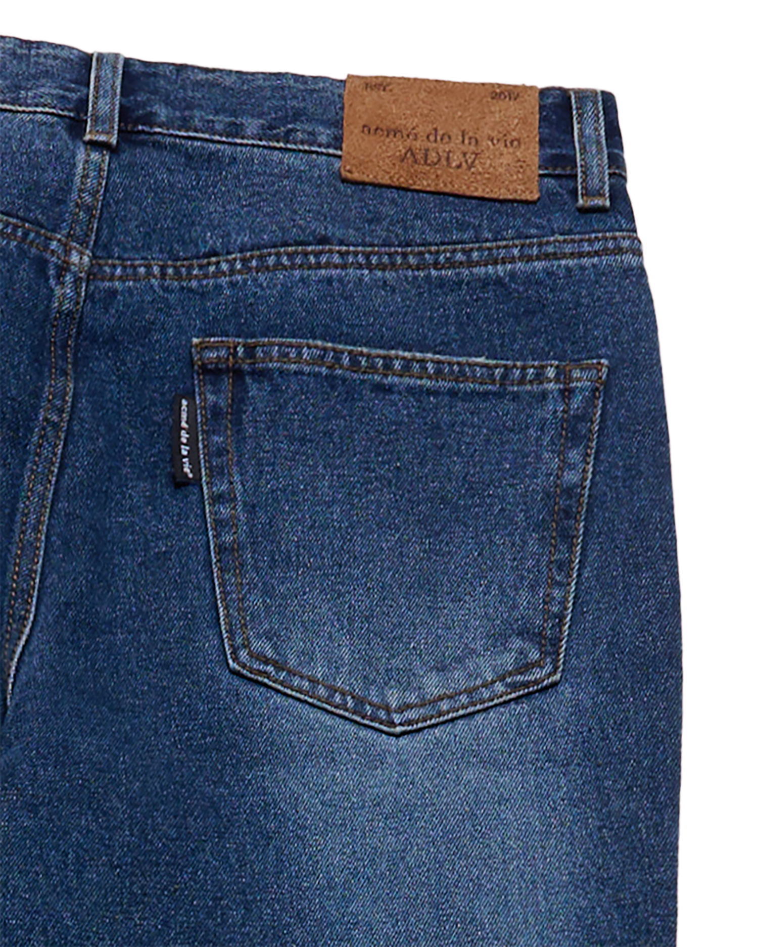 ADLV - Quần STRAIGHT FIT BASIC Xanh dương