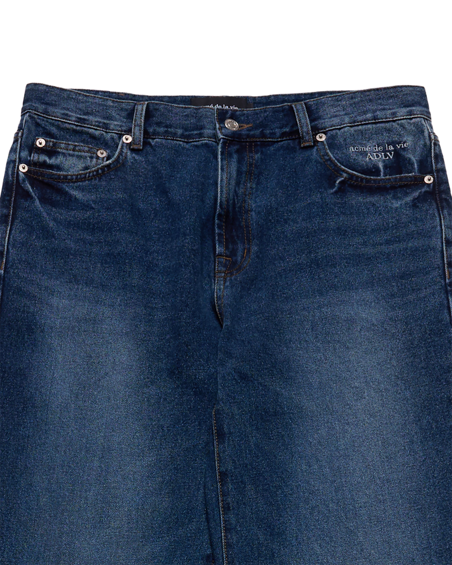 ADLV - Quần STRAIGHT FIT BASIC Xanh dương